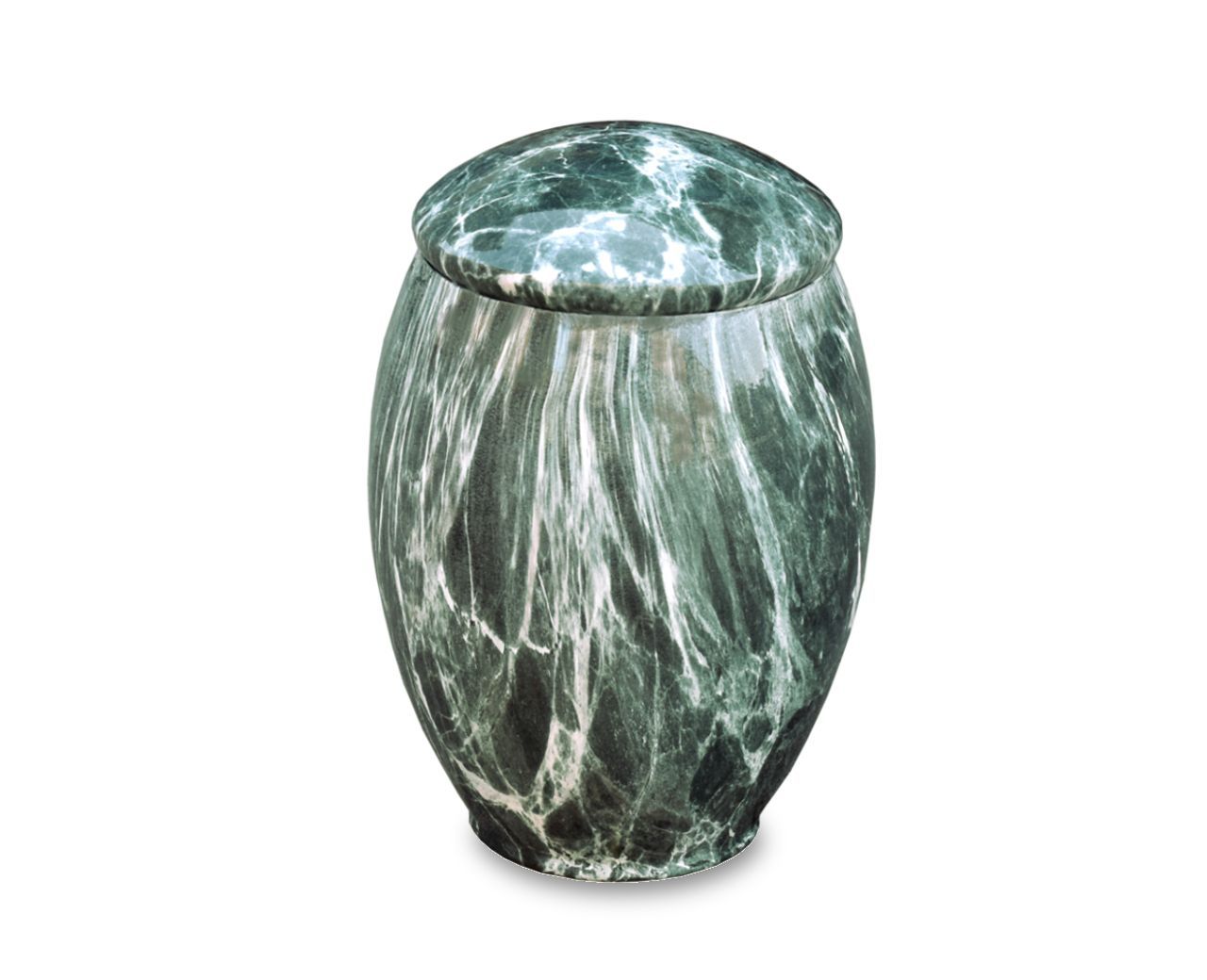 urna funeraria in marmo scuro