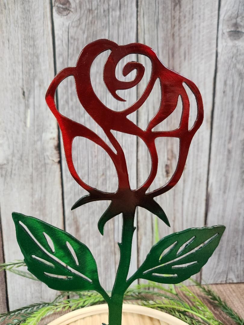 Rose, Valentine, love, caring, heart, home decor, metal art