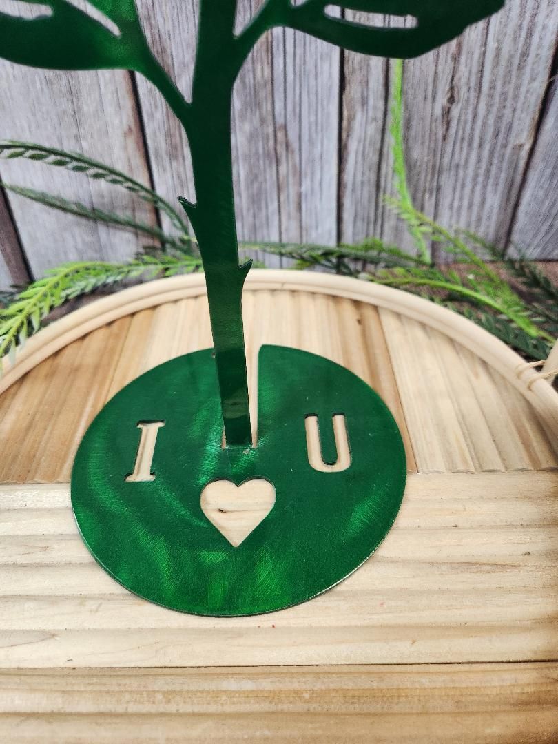 Rose, Valentine, love, caring, I <3 U, home decor, metal art,