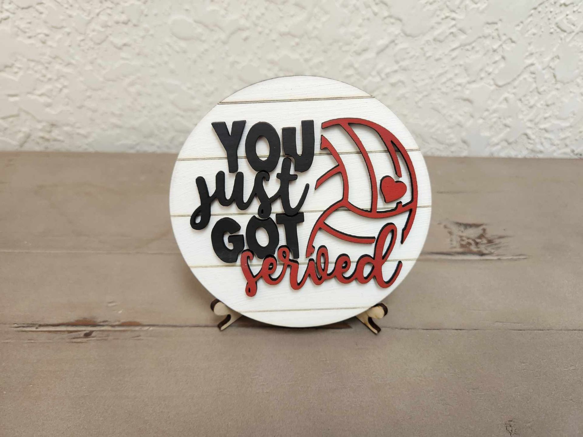 Volleyball Tiered Tray, Volleyball Dough Bowl, Sports Tiered Tray, 3D Volleyball decorations, Volleyball party decorations, College volleyball