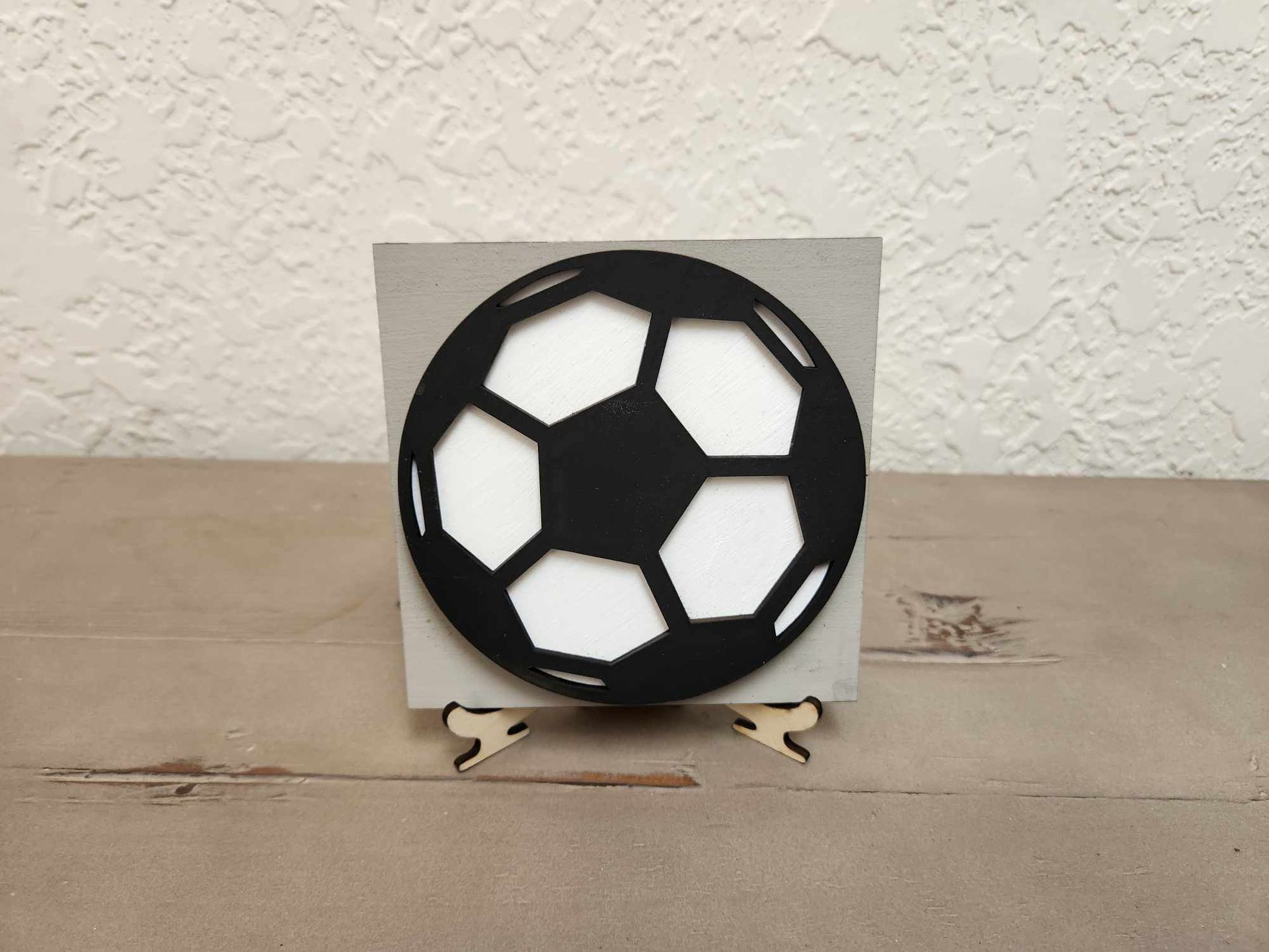 Soccer Tiered Tray, Soccer Dough Bowl, Soccer changeout frame, Sports change out frame, 3D Soccer decorations, Soccer party decorations, College Soccer
