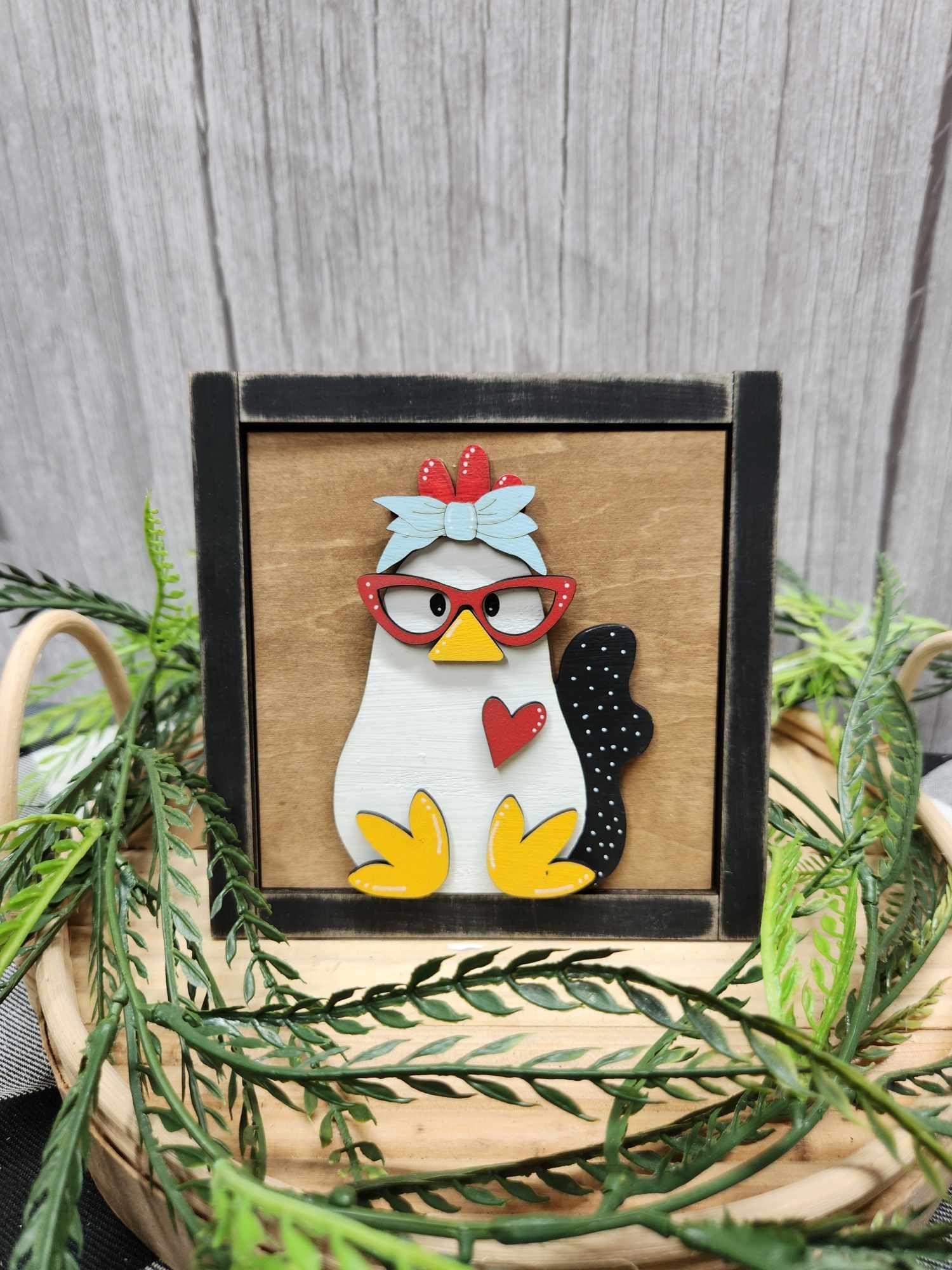 Farm Fresh Eggs Change out Squares, Change out frames, interchangeable squares, interchangeable frames, chickens, barn, tiered tray decor, dough bowl decor