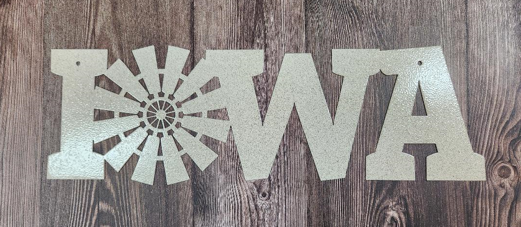 Iowa, Windmill, farm, Farm house, home decor, metal art