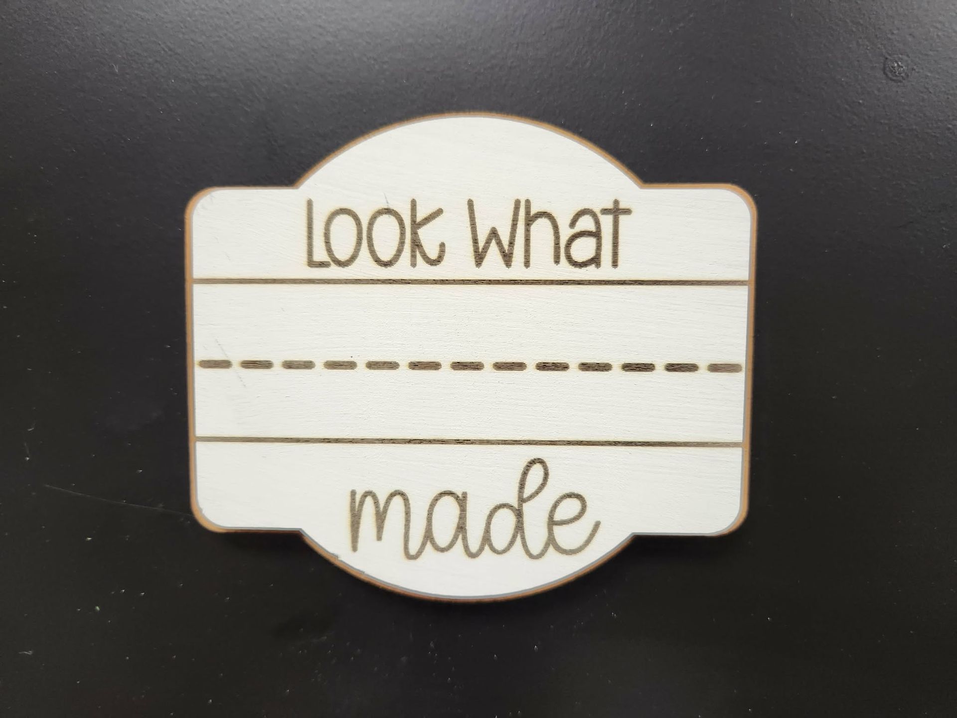 Kids magnets, Look what...made magnets, name magnets, fridge magnets, dishwasher magnets