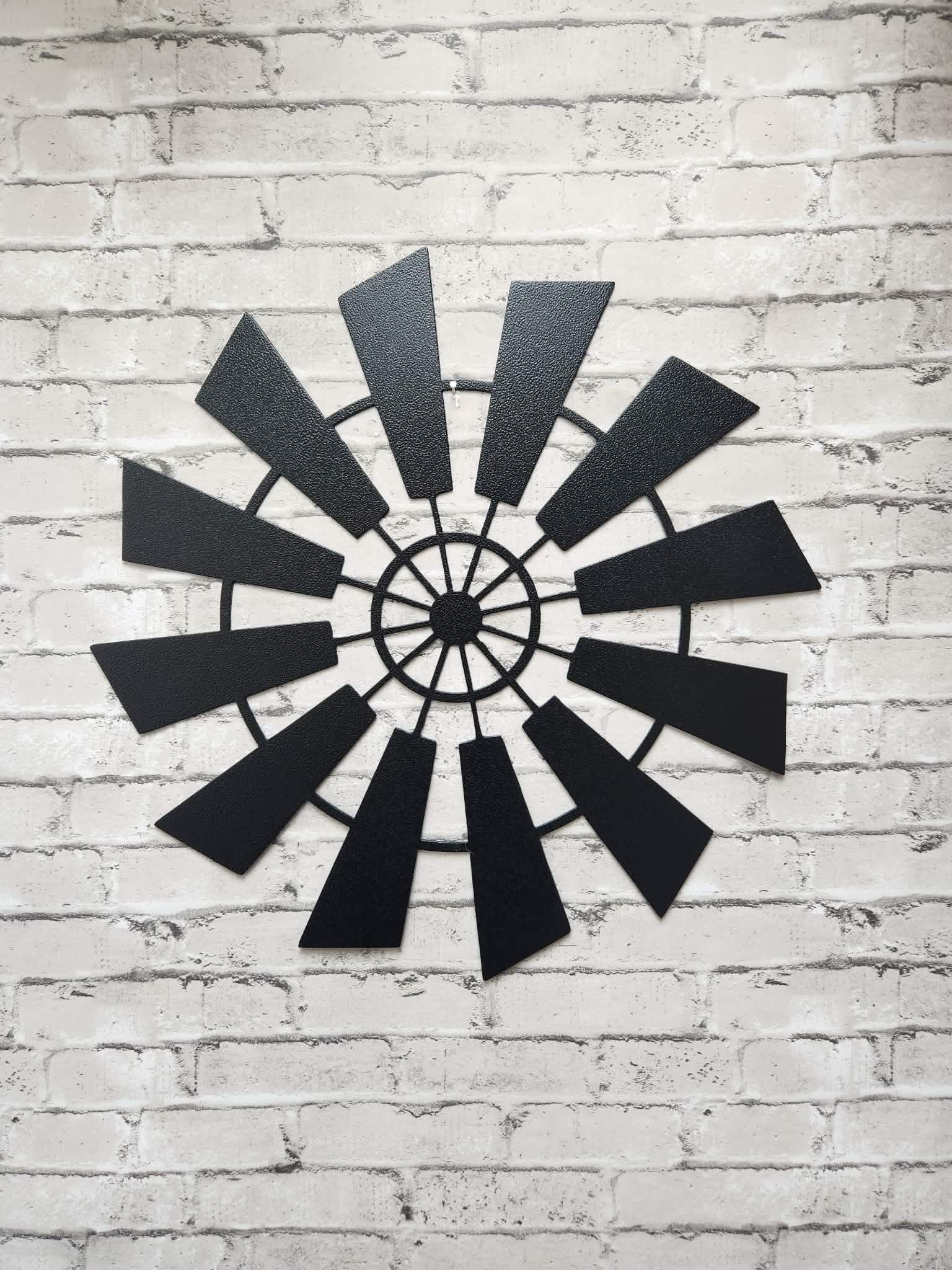 Windmill, Rustic, Farm - Home decor, metal art, metal signs