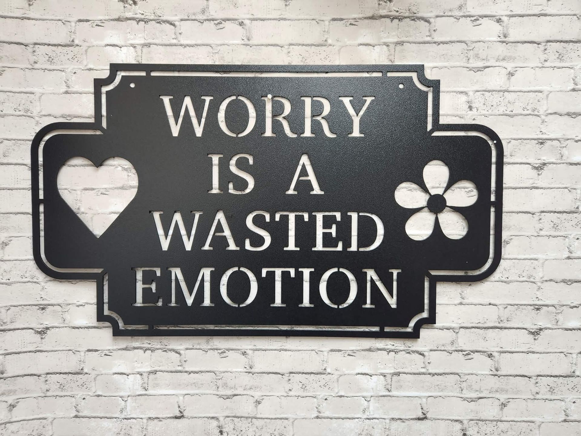 Metal sign, metal wall art, 