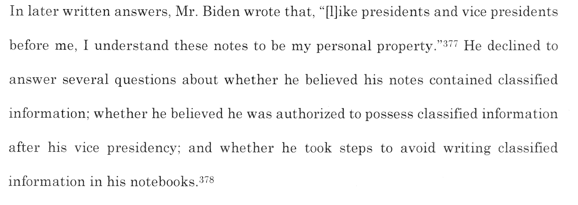 A close up of a piece of paper that says i understand those notes to be my personal property