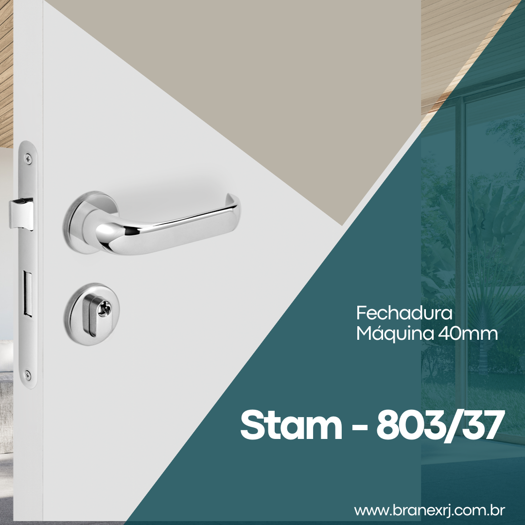 Uma foto de uma porta com as palavras stam 803 37 nela