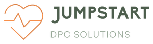 JumpStart DPC Solutions logo with heart and ECG graphic.