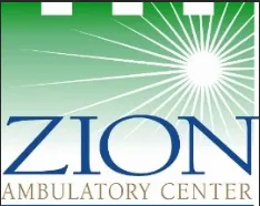 Logo for Zion Ambulatory Center: Blue text