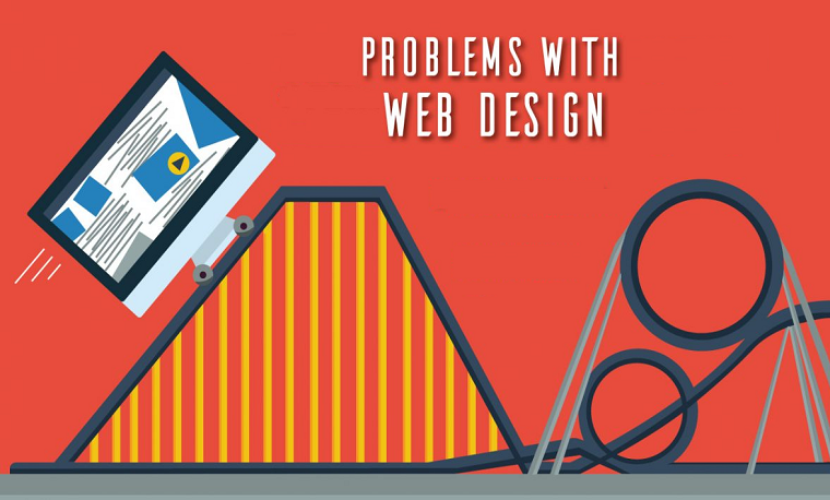Visualization of the challenges of web design that contractors and small business owners face 