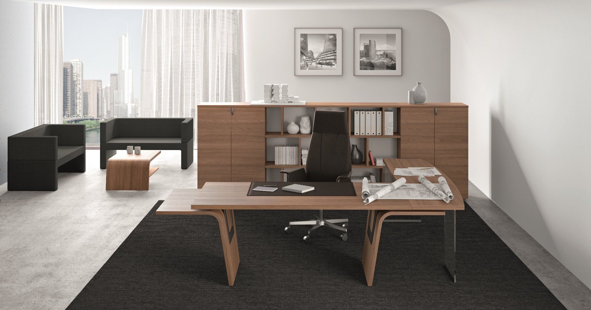 Arredo mobili per uffici presidenziali