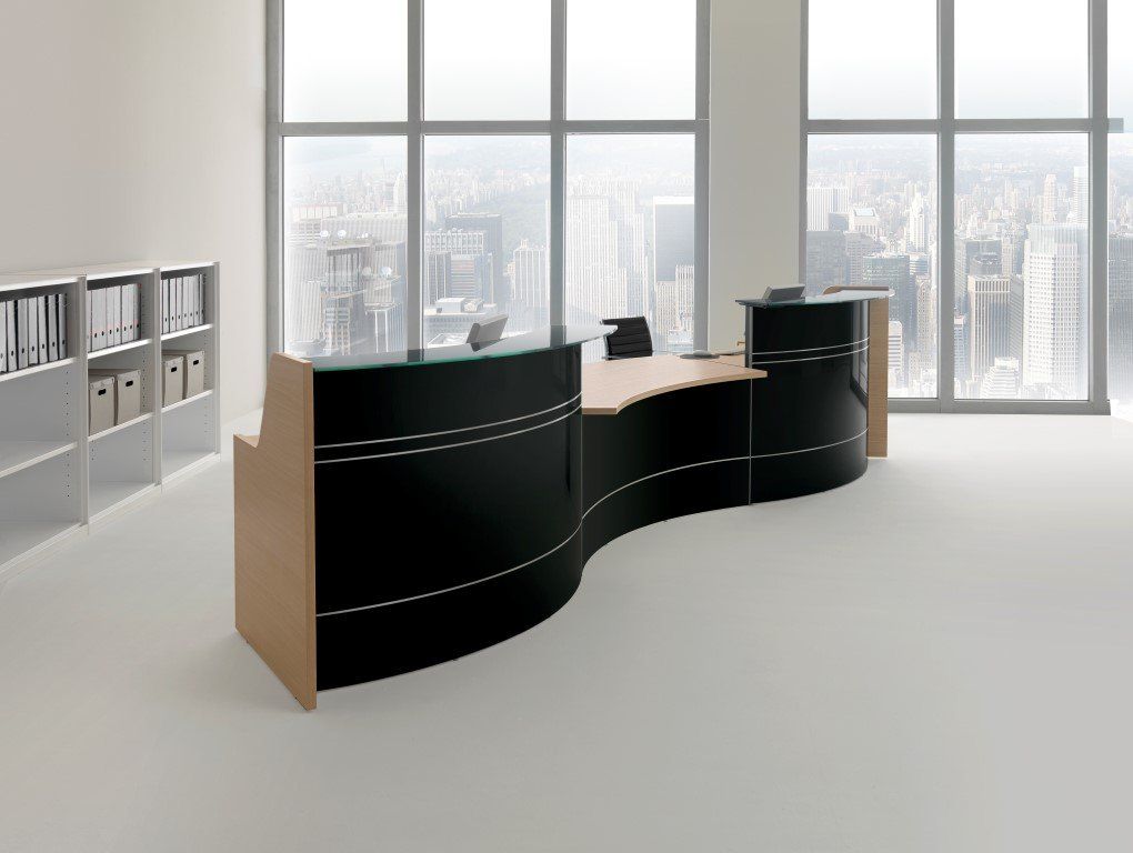 Bancone reception moderno ed elegante