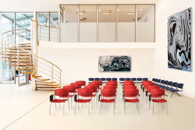 poltrone per riunioni e sedute da ufficio a Roma