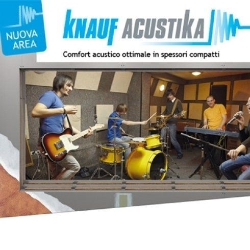 Comfort acustico ottimale in spessori ridotti