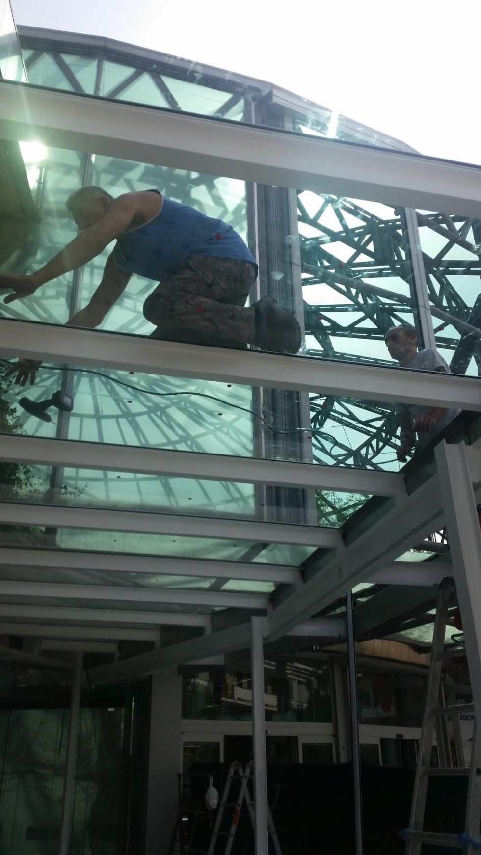 Installazione di vetri