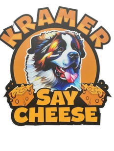 Kramer Say Cheese Logo