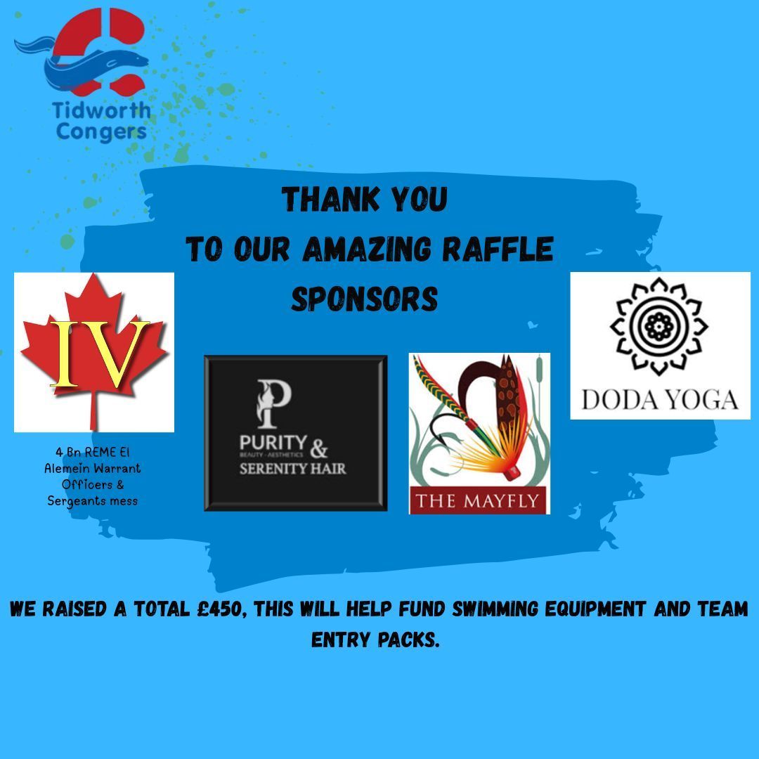 Tidworth Congers - Christmas Fundraiser Sponsors