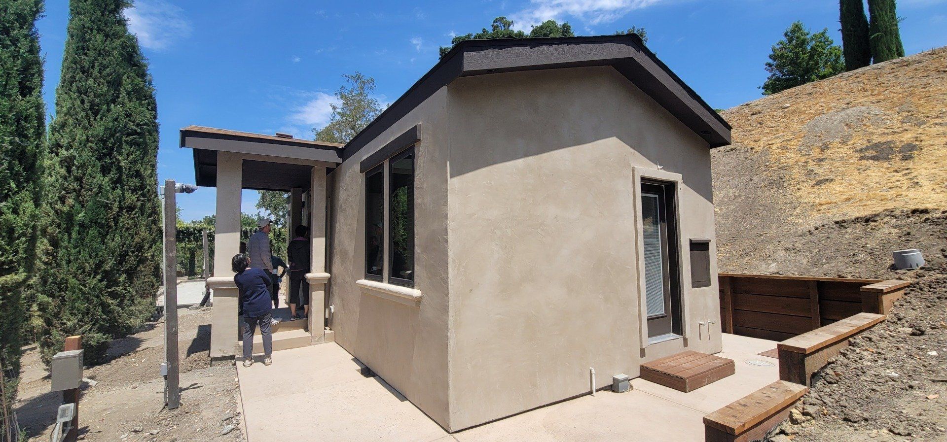 Side Exterior with Door