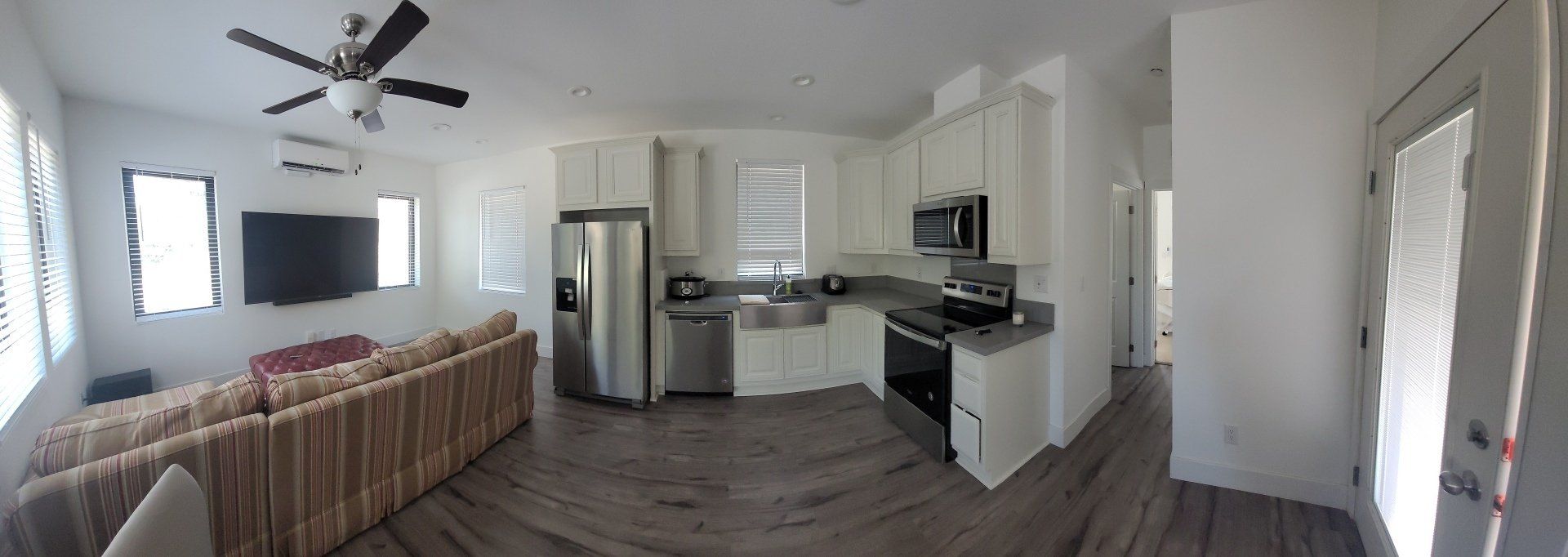 Living Room and Kitchen