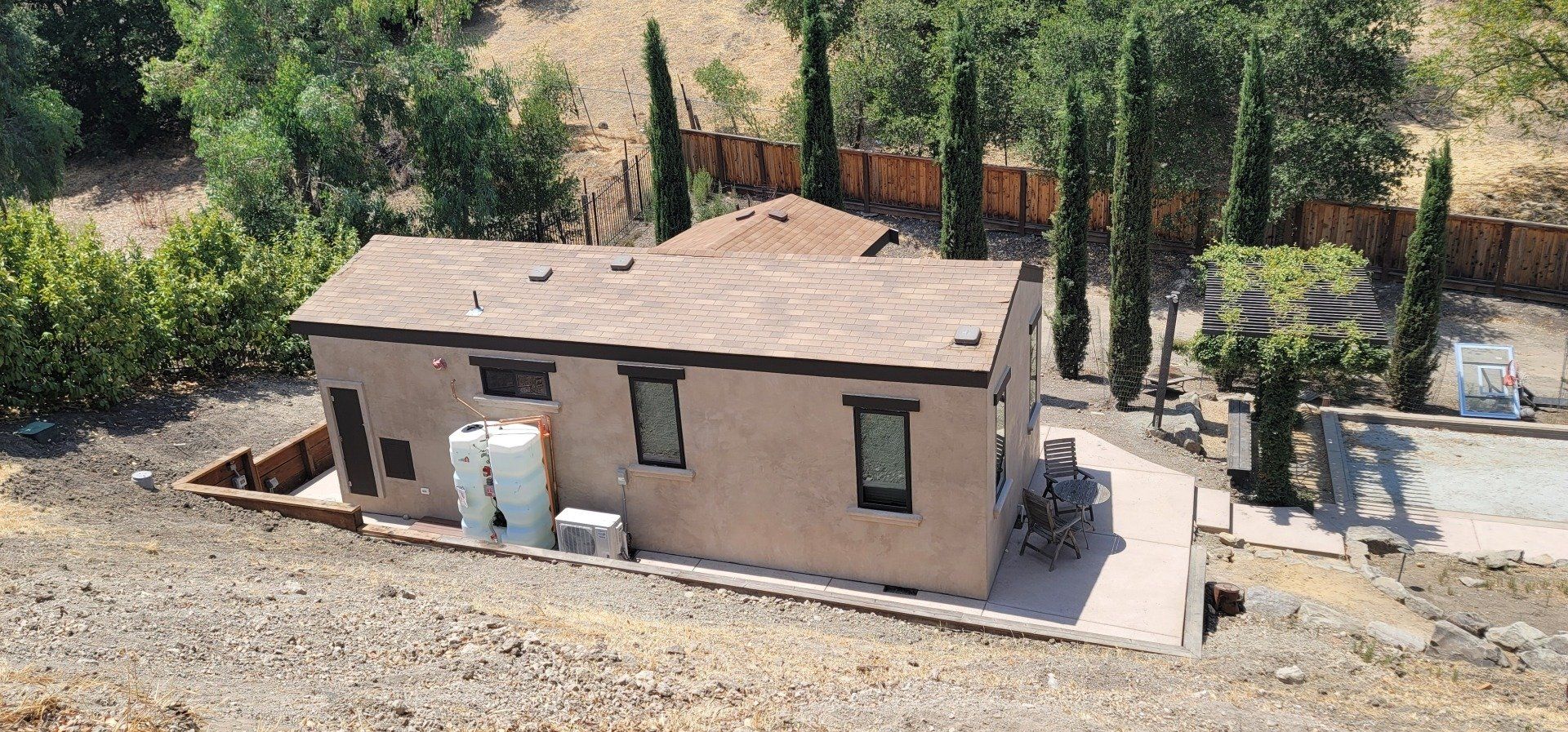 Bird's Eye view of ADU