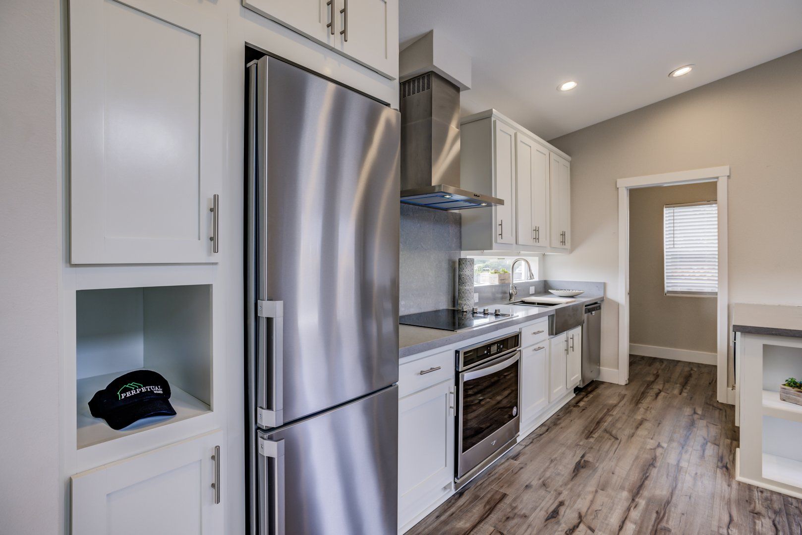 Kitchen with Stainless Steel Appliances