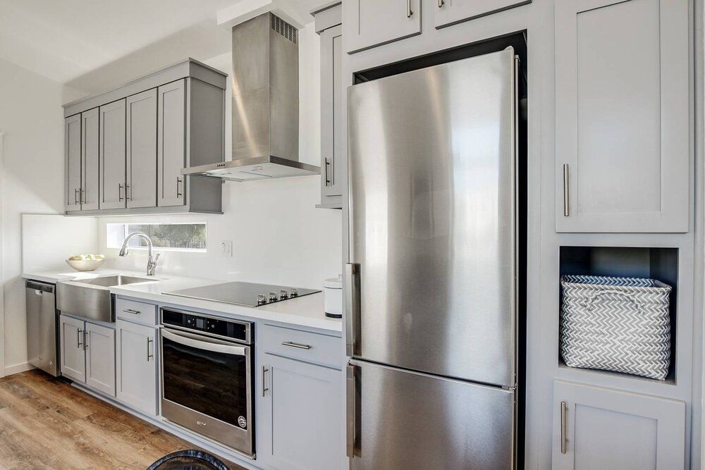 Kitchen with Stainless Steel Appliances