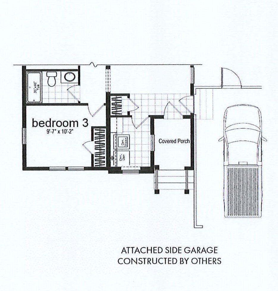 Arapaho Floor Plan Garage