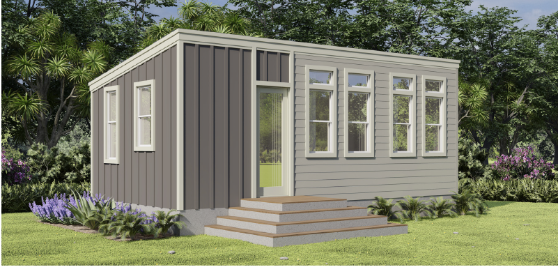 Belmont Side and Front Elevations