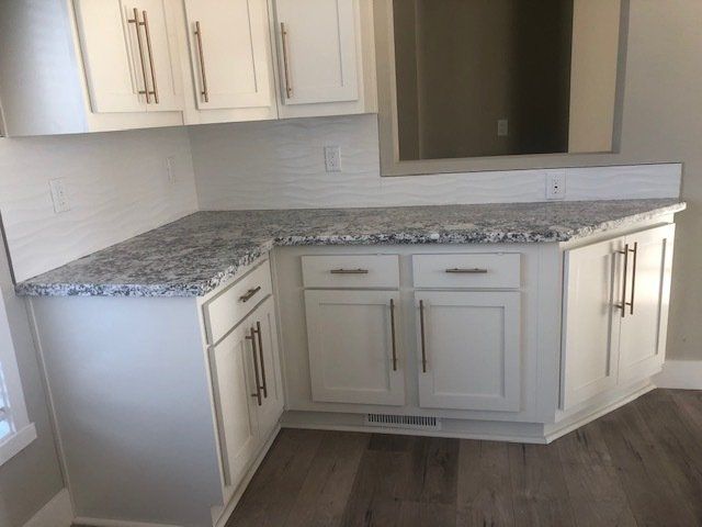 Kitchen Counter and Cabinets