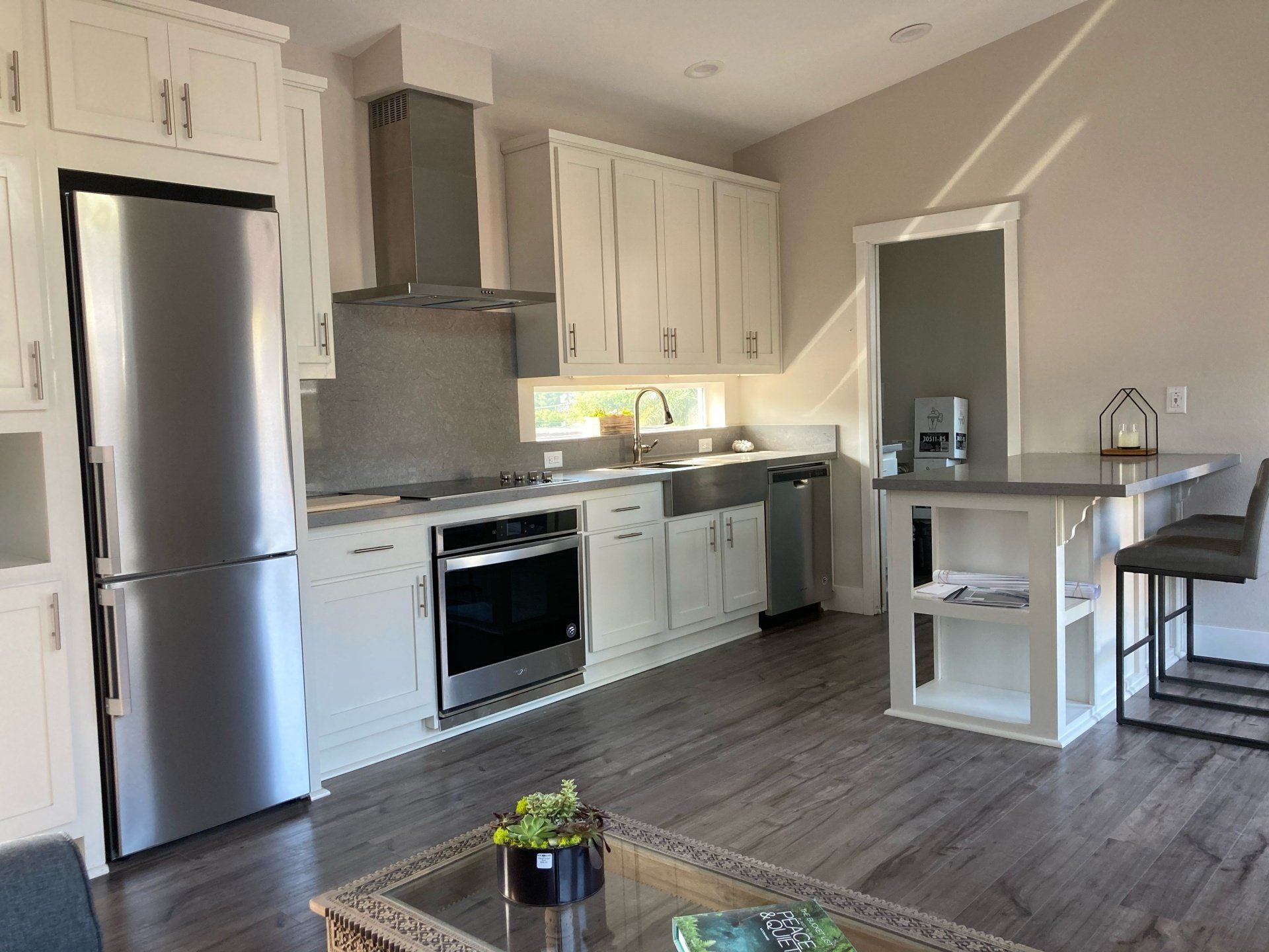 Kitchen with Stainless Steel Appliances