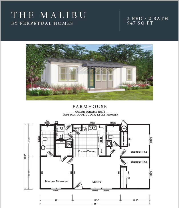 Available Floor Plans | The Malibu | Perpetual Homes | Danville, CA
