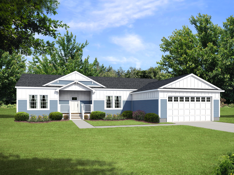 The Angelina Exterior 3 Front Elevation