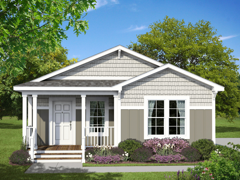 The Clearwater Exterior 2 Front Elevation