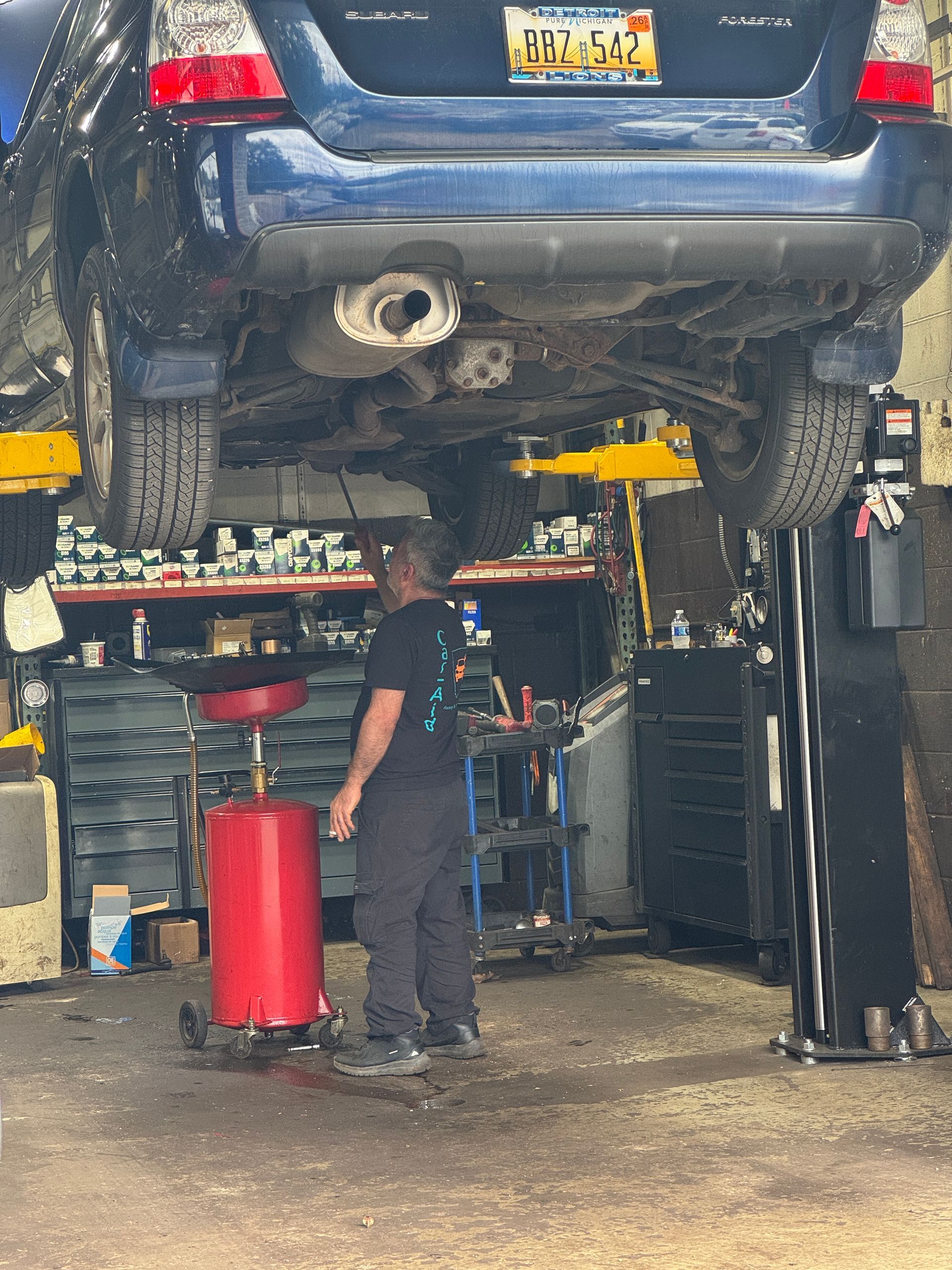car oil change