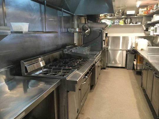 A large commercial kitchen on the Sunshine Coast