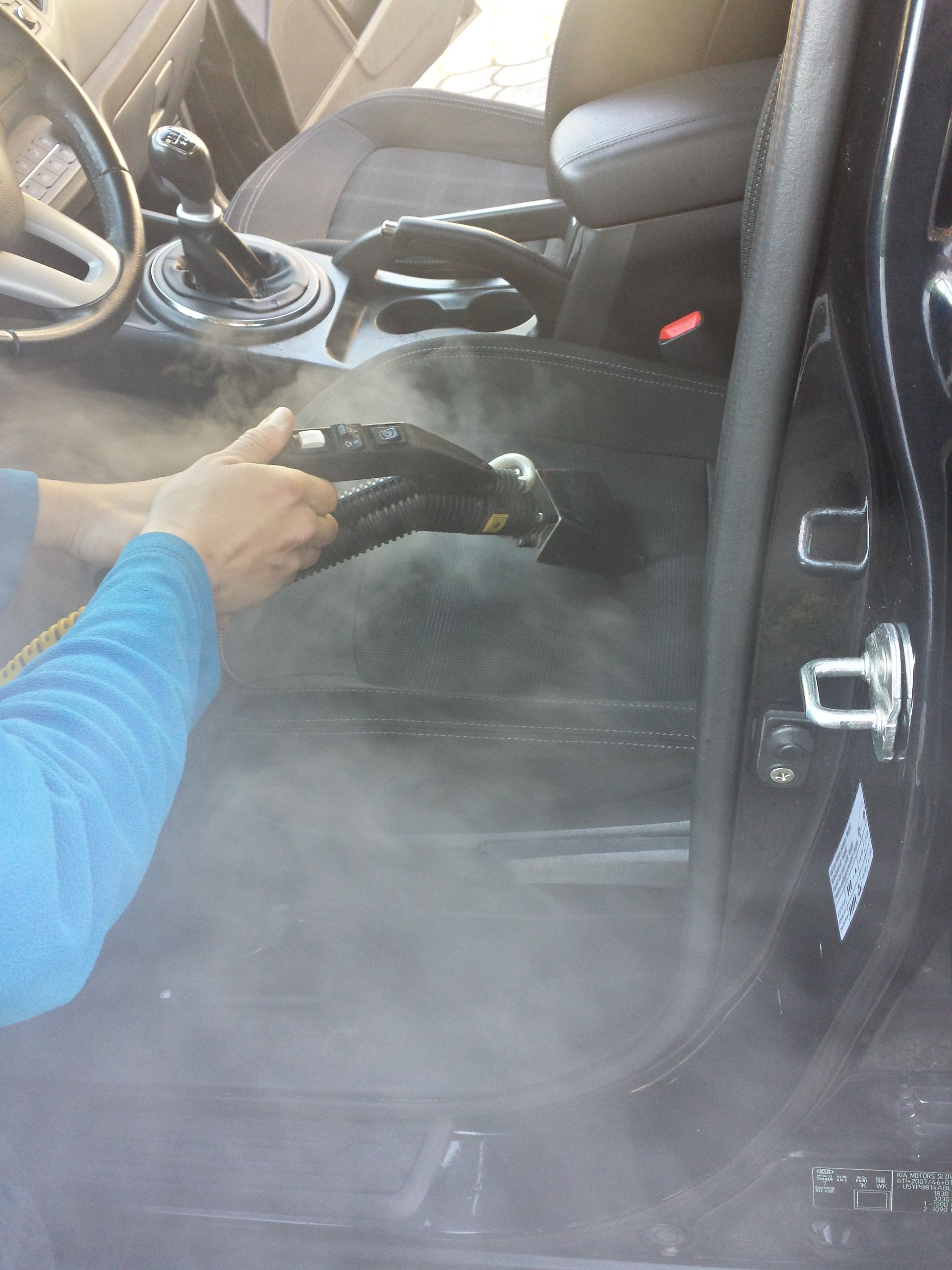 sanificazione sedili auto