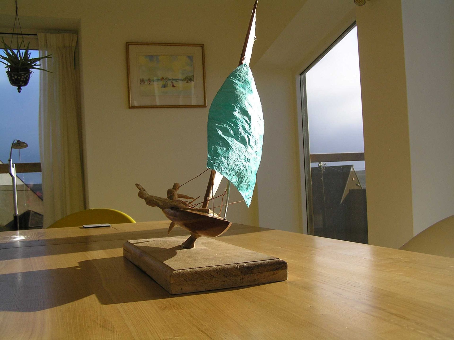 A yacht sculpture by Ingrained Culture