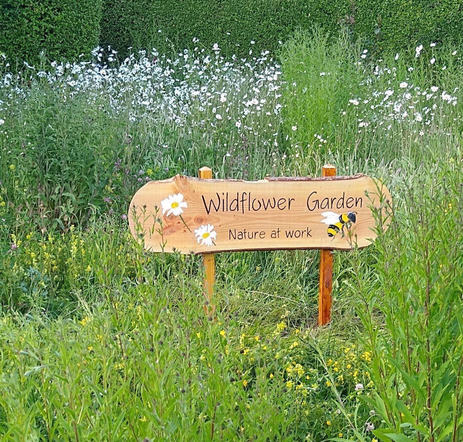 Natural rewilding wooden sign by Ingrained Culture