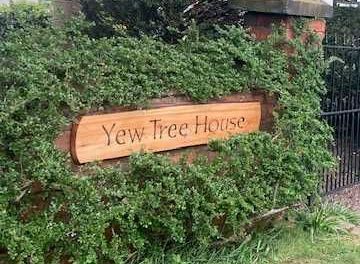 UK house signs A new and contemporary natural looking house name sign made by Ingrained Culture