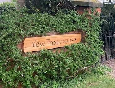 UK wooden house signs A new and contemporary natural looking house name sign made by Ingrained Culture