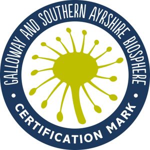 Ingrained Culture has been awarded the Certification Mark from the Galloway and Southern Ayrshire Biosphere logo.