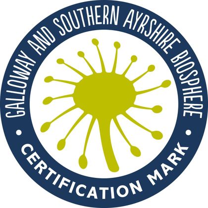 Ingrained Culture has been awarded the Certification Mark from the Galloway and Southern Ayrshire Biosphere logo.