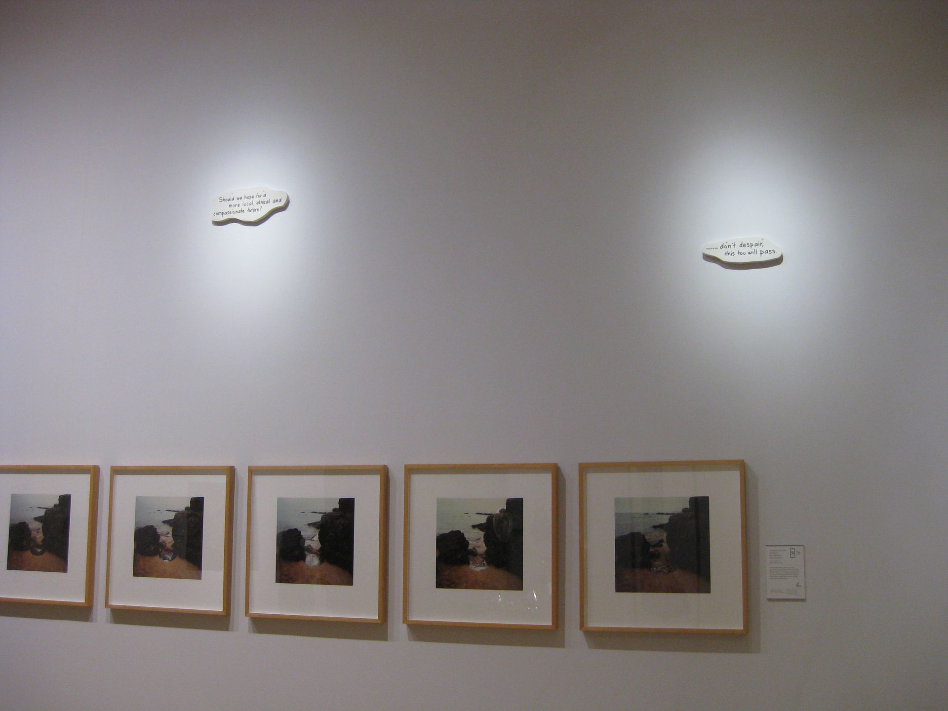 Imagined Landscapes exhibition featuring Covid Clouds