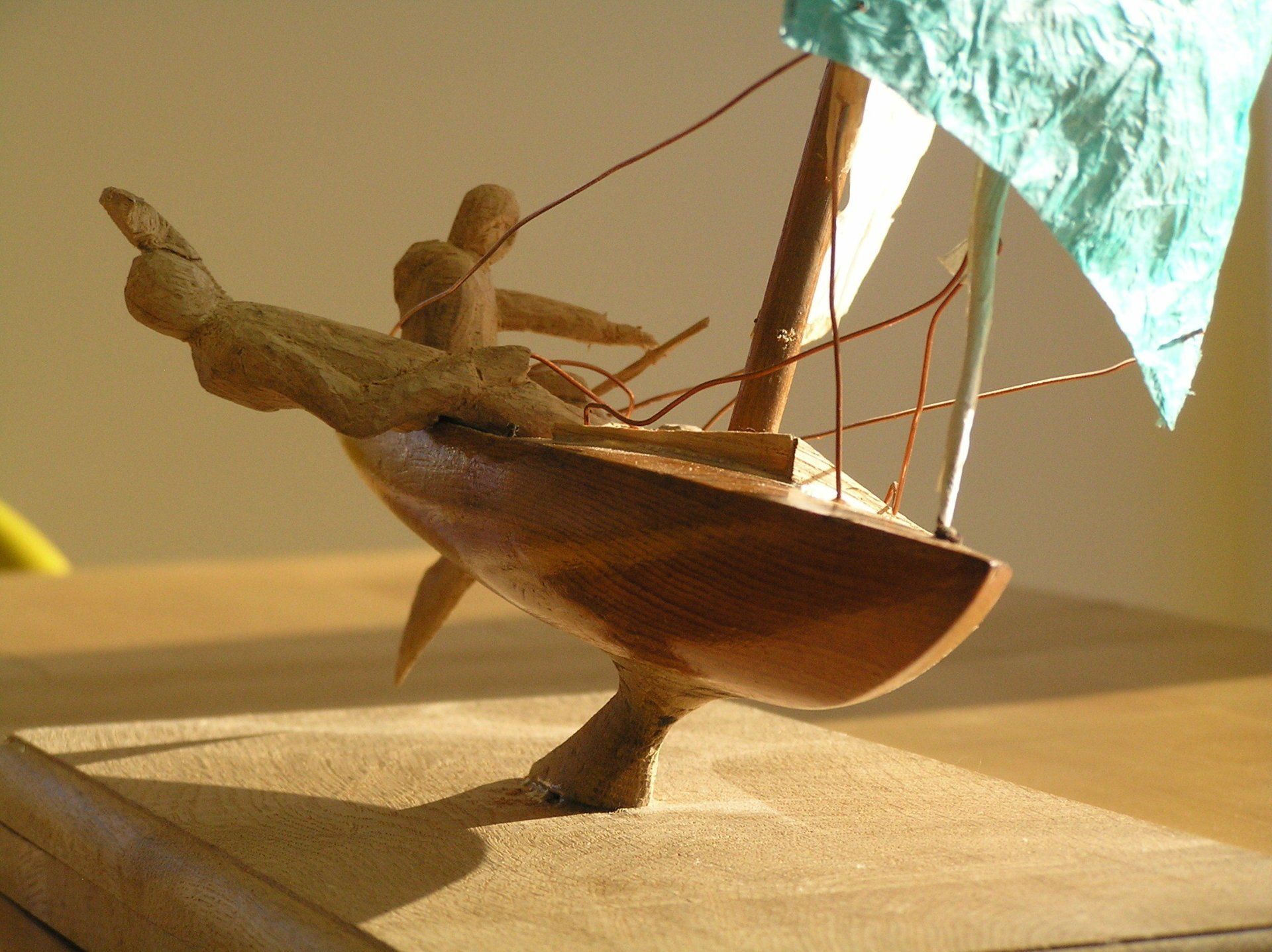 Flying Fifteen sculpture by Ingrained Culture