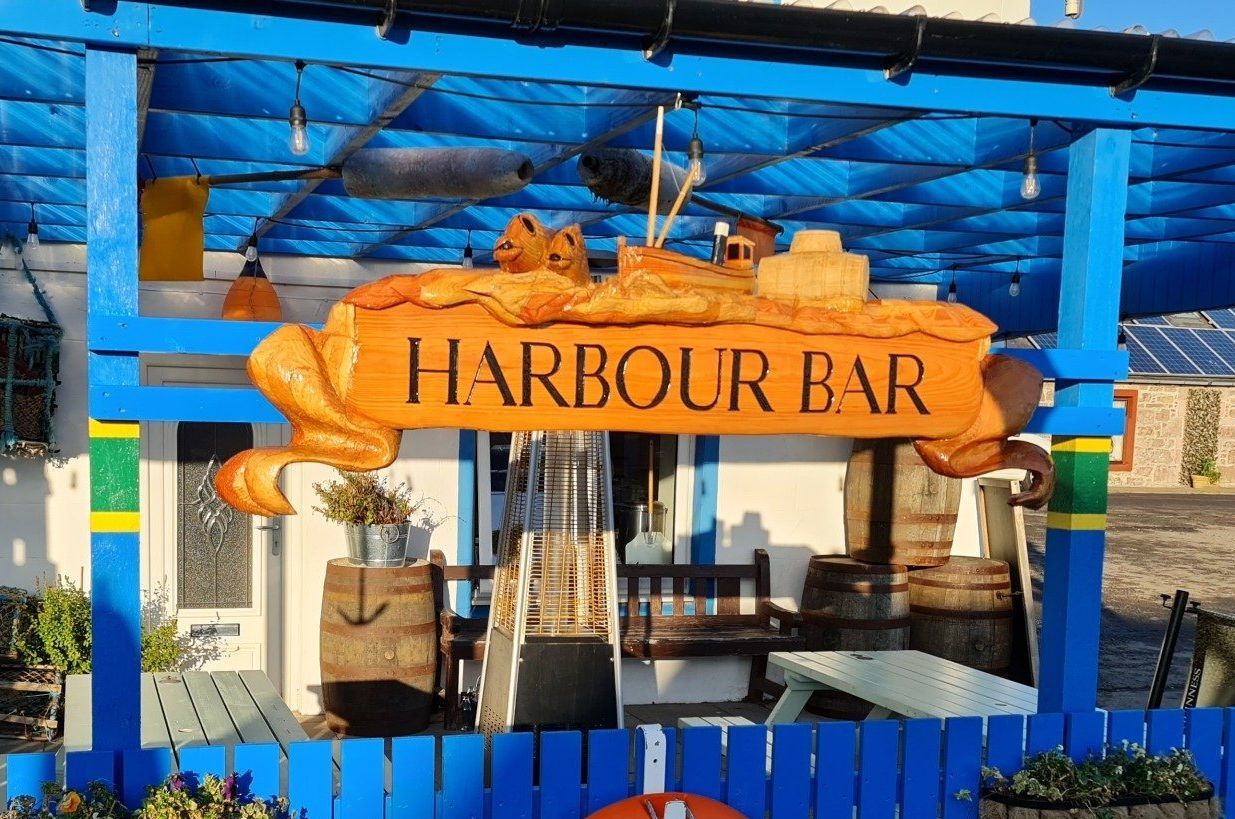 Harbour Bar Eco sign made by Ingrained Culture