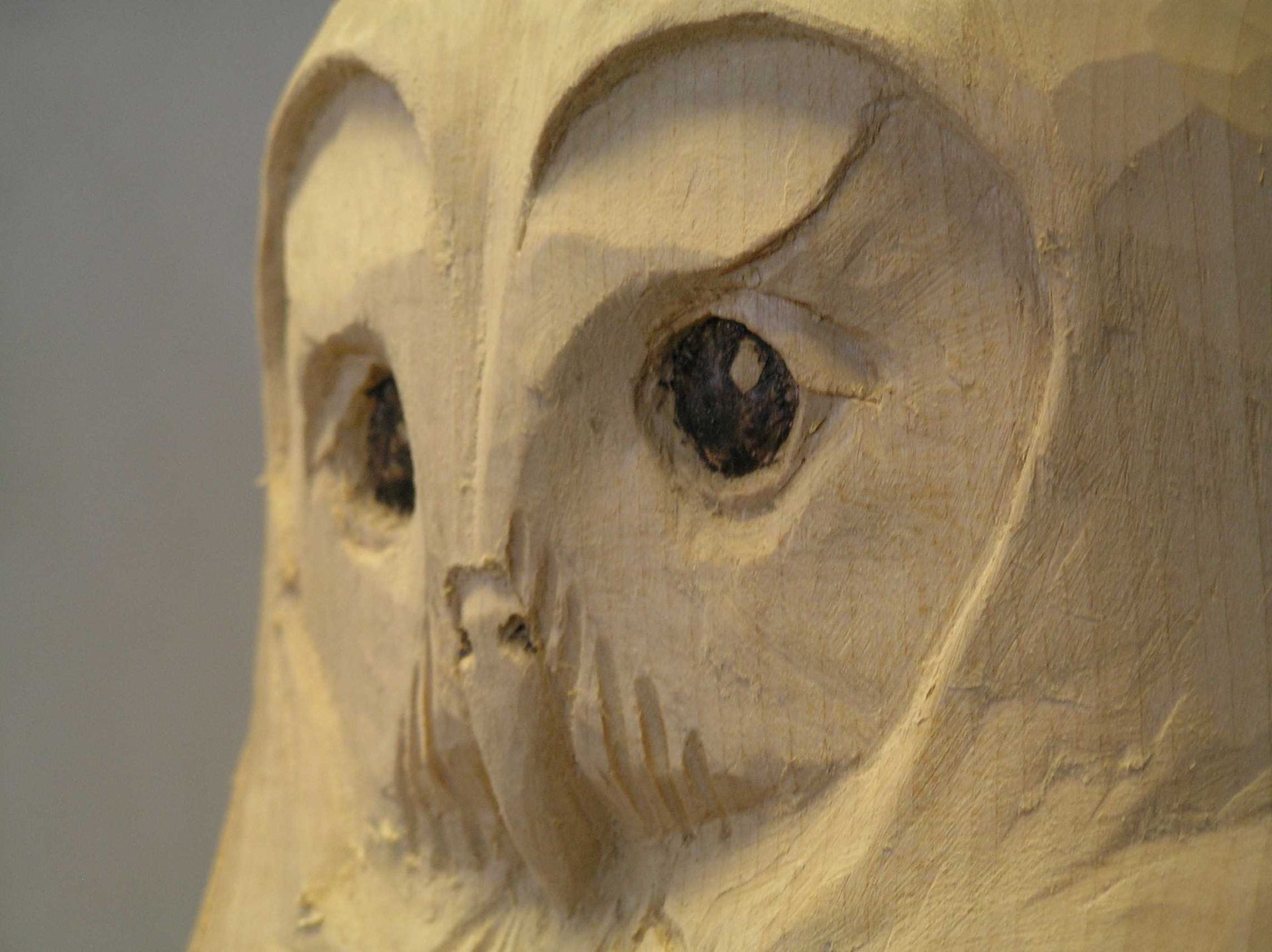 Personalised contemporary memorial sculpture of an owl