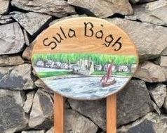 Highly personalised wooden and sustainable house sign made in the UK by Ingrained Culture