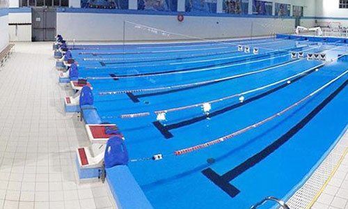 una piscina olimpionica