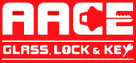 AACE Glass Lock & Key